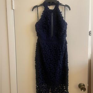 Navy blue dress! Excellent condition..